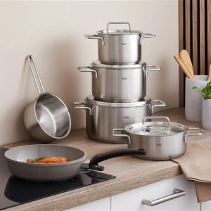 Bộ nồi Fissler Pure 6 món gồm chảo