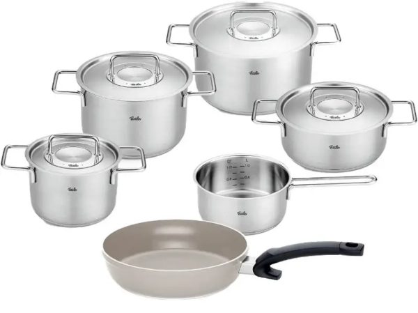 Bộ nồi Fissler Pure 6 món gồm chảo